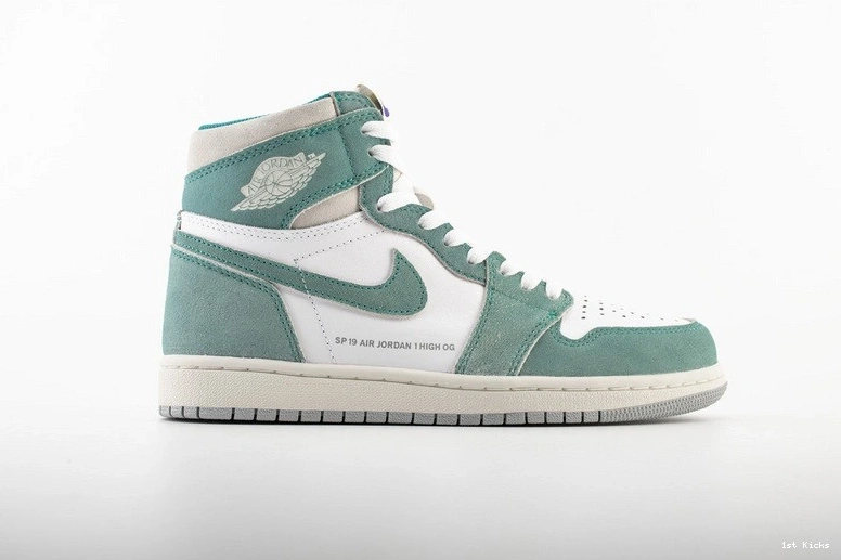 OG High Green 555088-311 Jordan Air  Retro 1 Turbo 1004